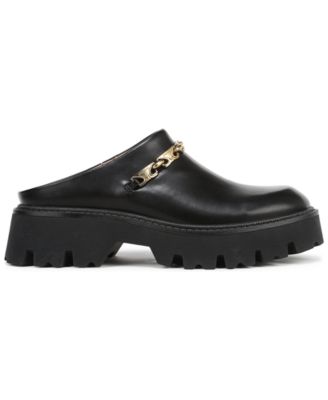 Women's Pattie Chained Slip-On Lug-Sole Clogs