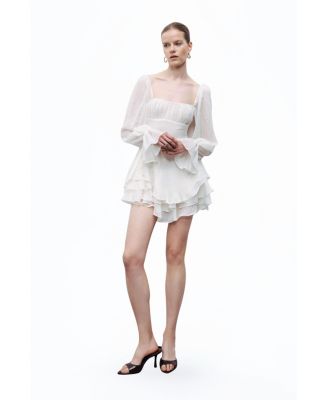 Women's Ruffle Mini Dress