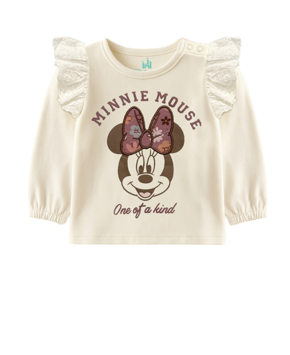 Disney Baby Girls 2-piece Minnie Mouse Top And Pants Set In Multi