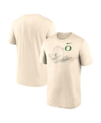 Nike - Men's Natural Oregon Ducks Campus Shadow Legend Performance T-Shirt