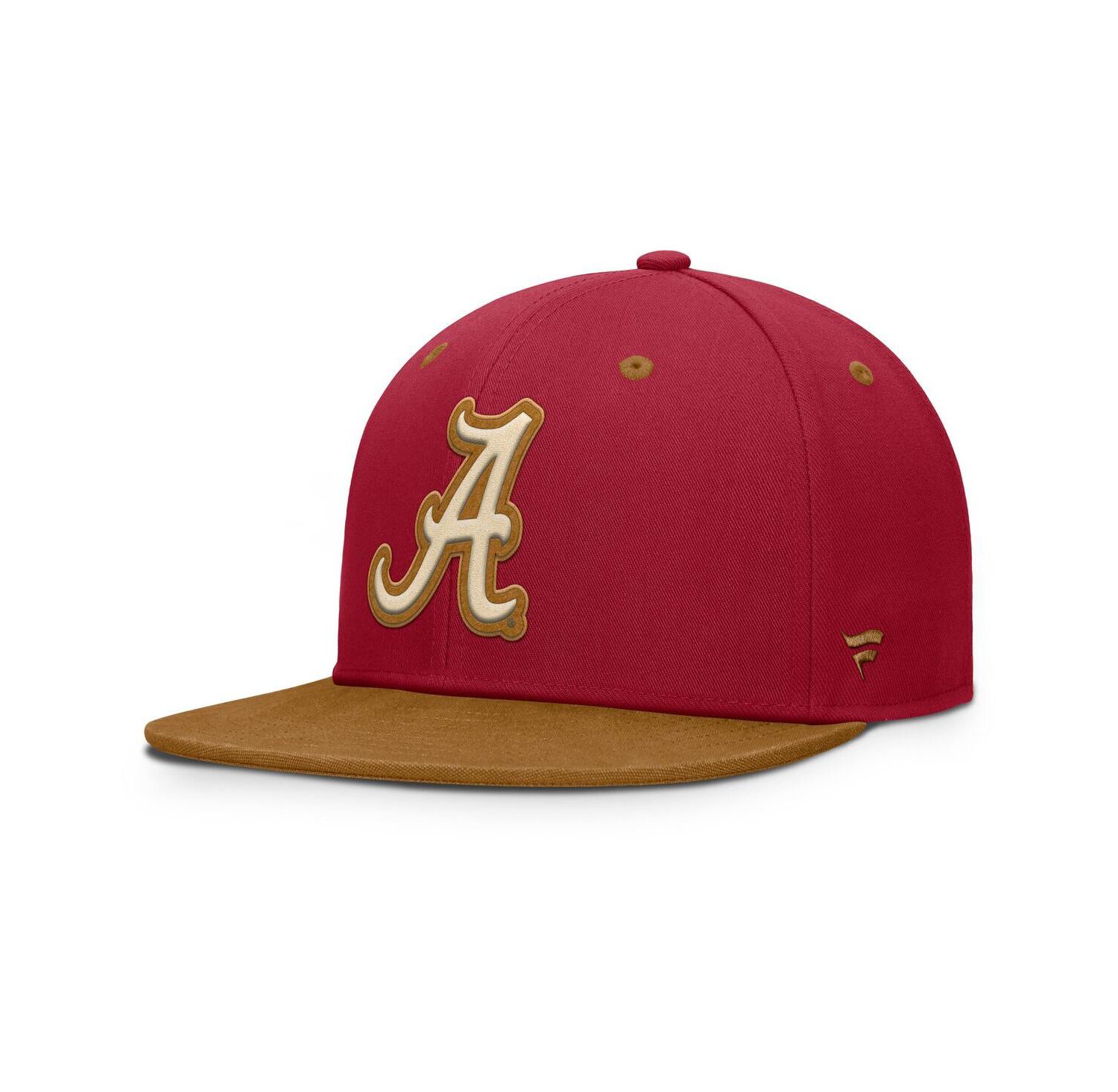 Men's Crimson/Brown Alabama Crimson Tide Noboa Fitted Hat