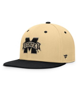 Fanatics - Men's Khaki/Black Mississippi State Bulldogs Balance Fitted Hat