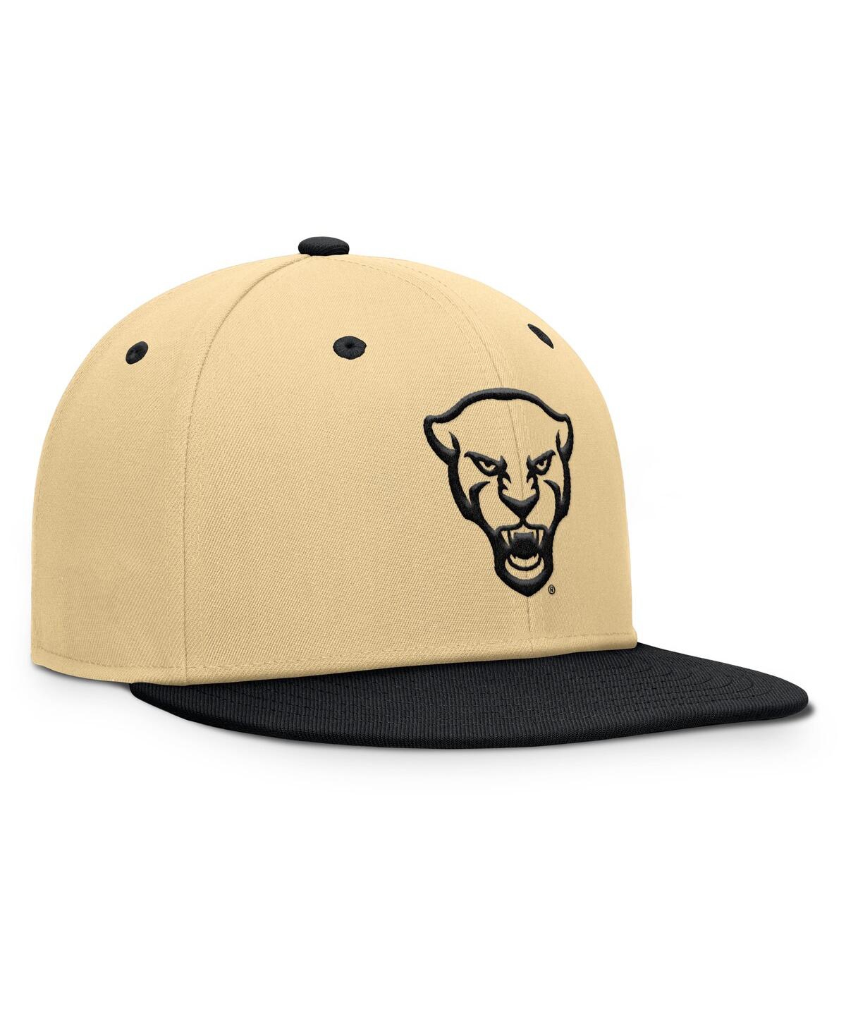 Fanatics Men's Khaki/black Pitt Panthers Balance Fitted Hat In Multi