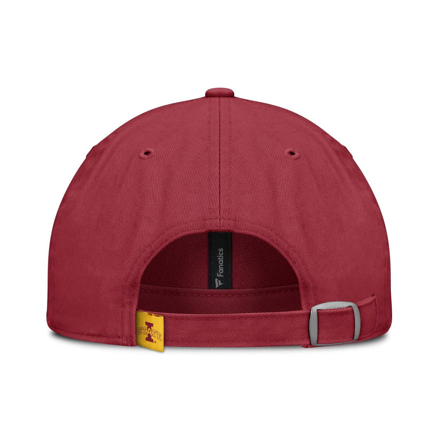 Женская кепка Fanatics Cardinal Iowa State Cyclones Candid Adjustable Hat — фото 4