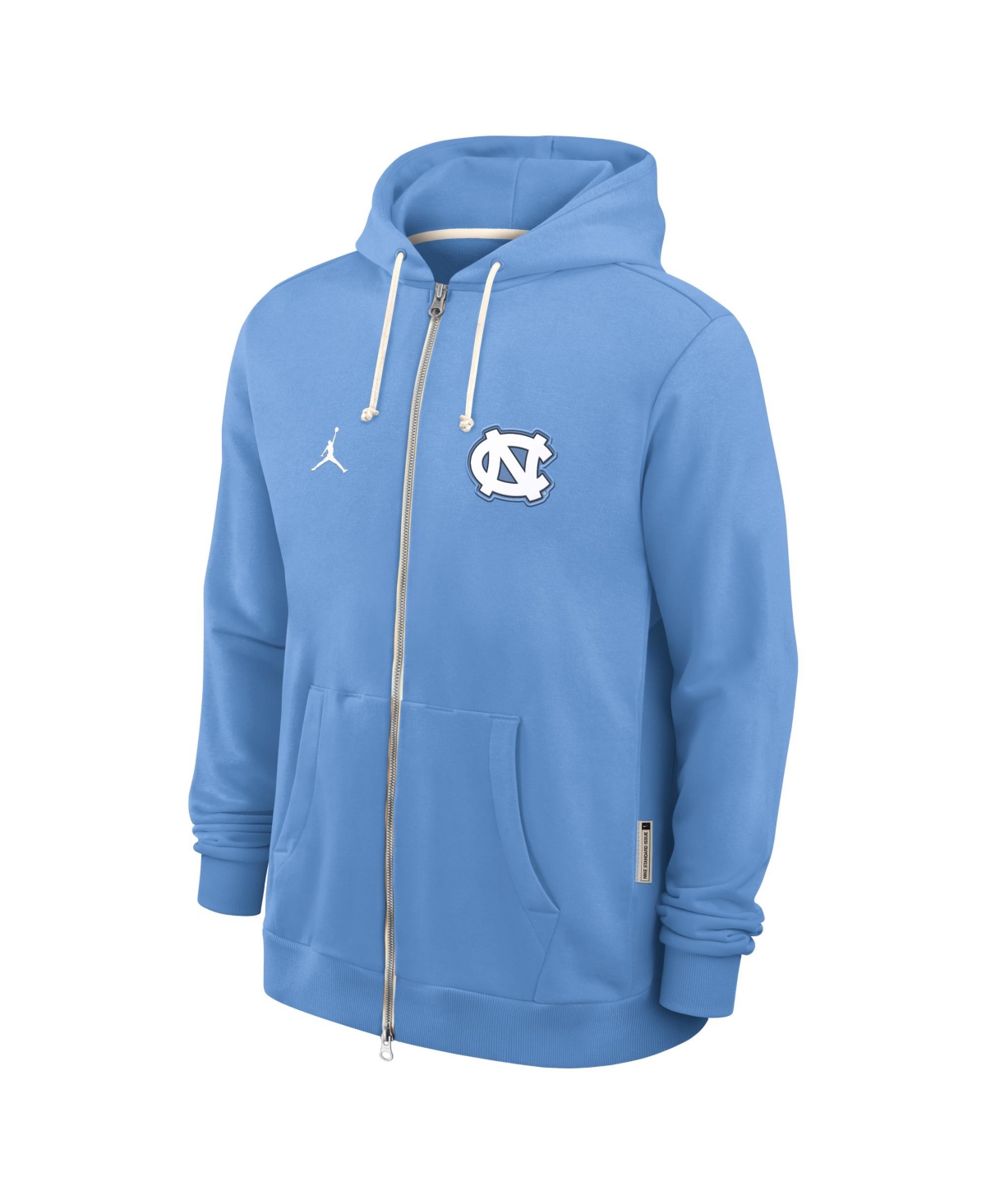 Jordan Men's Carolina Blue North Carolina Tar Heels 2025 Sideline Performance Full-zip Hoodie In Blue