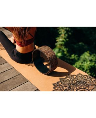 Wheel Cork Mandala Black