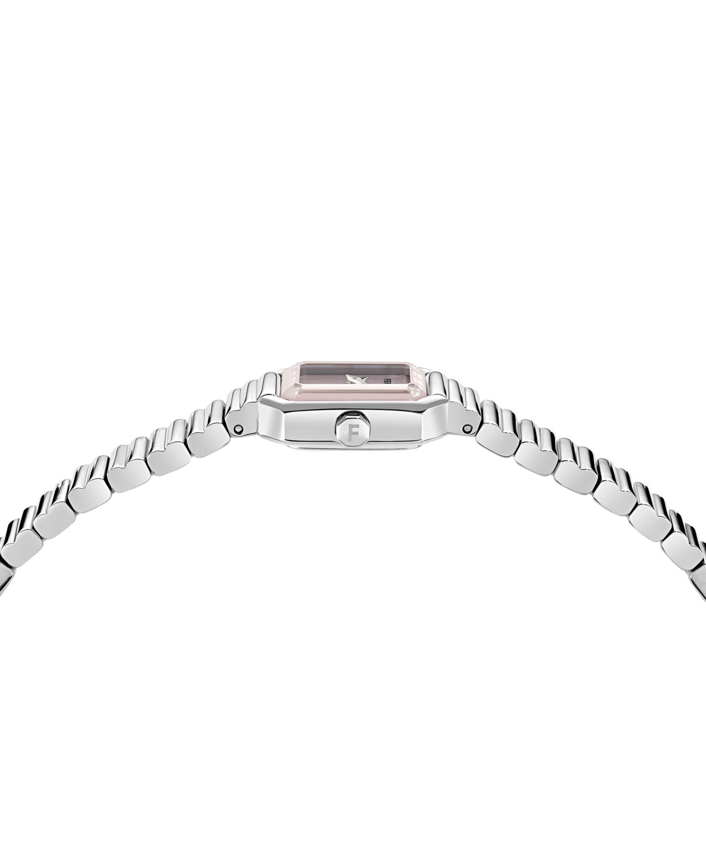 Женские часы Ferragamo Swiss Crystal Petite Stainless Steel Bracelet Watch 15x20mm — фото 2