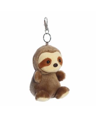 Mini Slomo Sloth Palm Pals Adorable Clip-On Brown 4"
