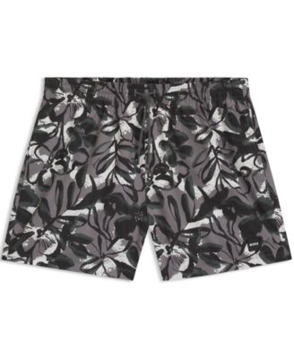 Men's Seasonal Print Fully Lined Swim Shorts