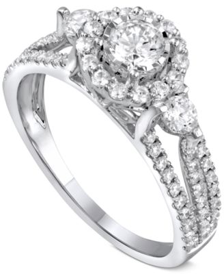 Macy's - Diamond Bridal Ring (1 ct. t.w.) in 14k White Gold