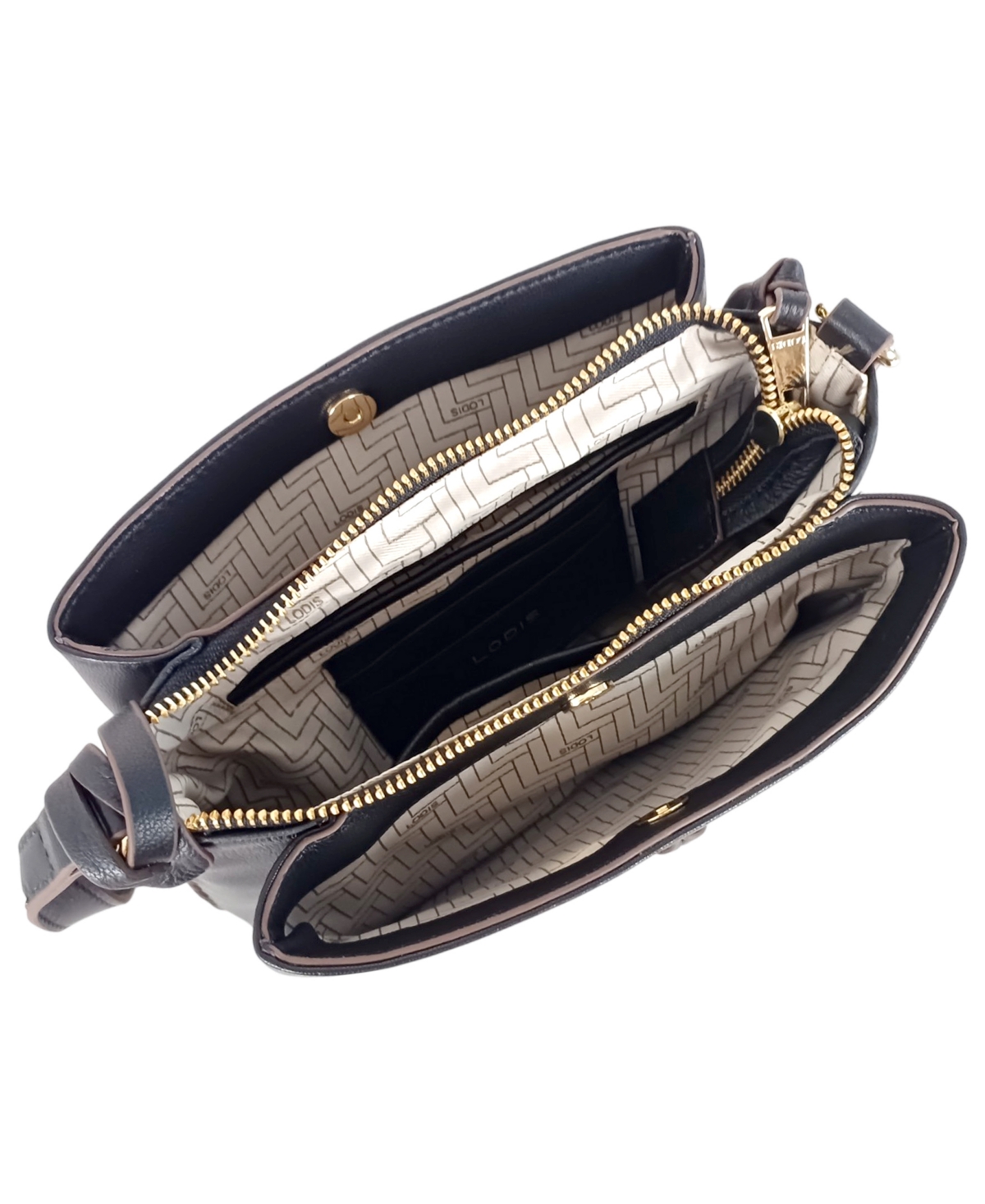Lodis Nicks Small Crossbody Bag In Black