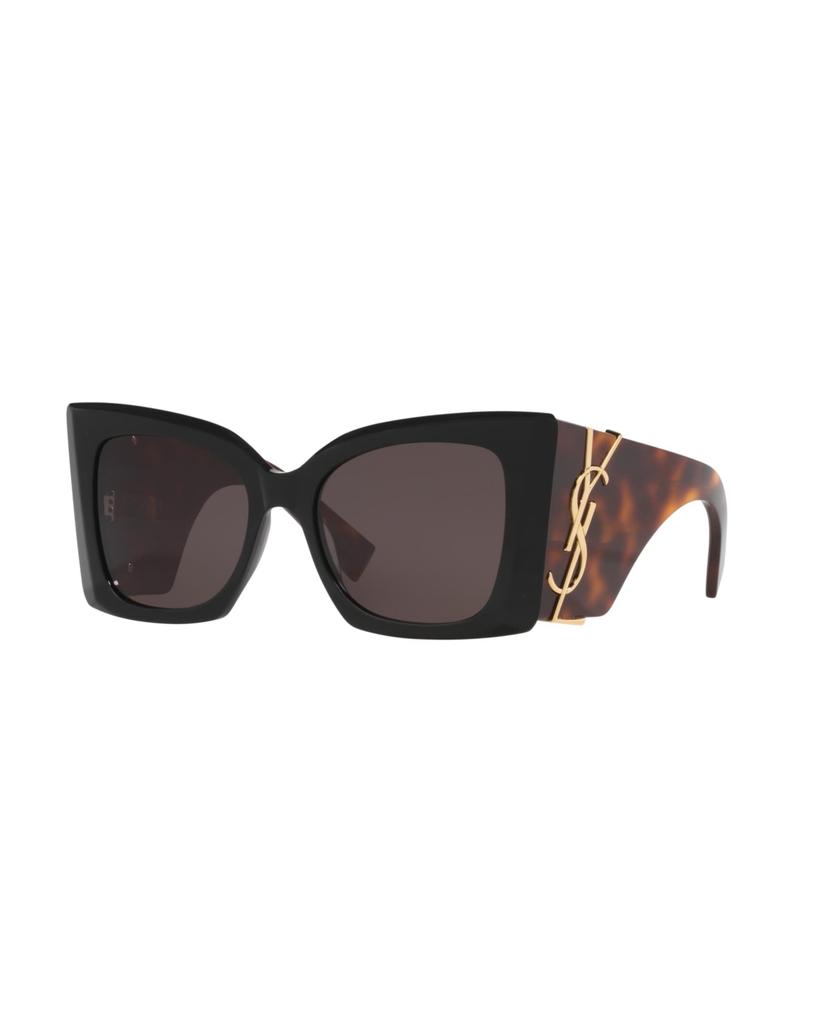 Saint Laurent Women's Rectangle Sunglasses, Sl M119 Blaze Ys000488 In Multi