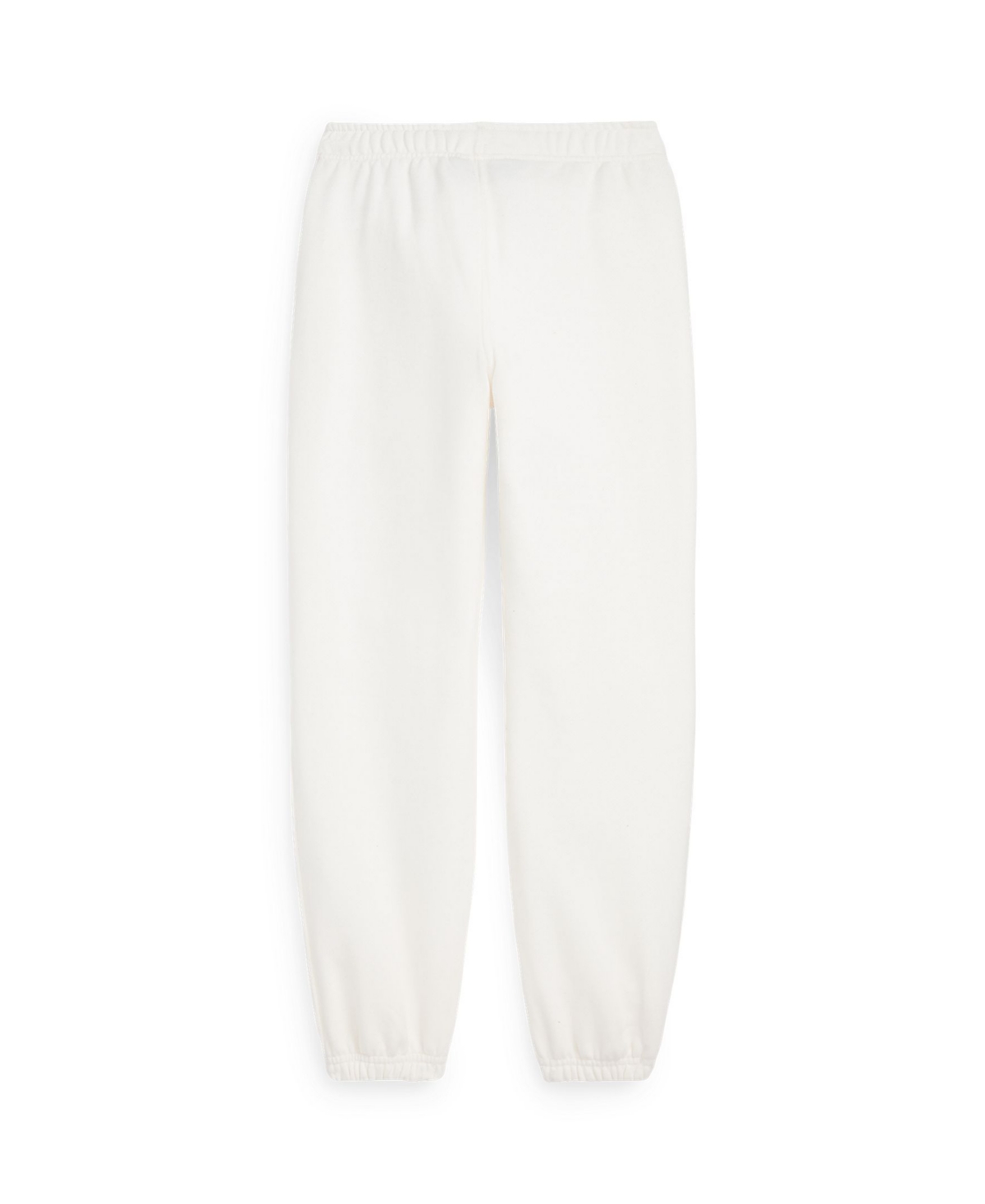 Polo Ralph Lauren Big Girls Fleece Jogger Pants In White