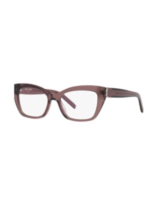 Woman Rectangle Plastic SL M117 Eyeglasses