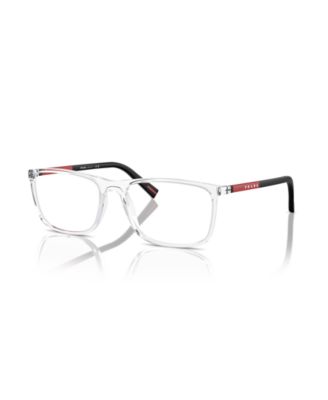 Man Rectangle Plastic PS 03QV Eyeglasses