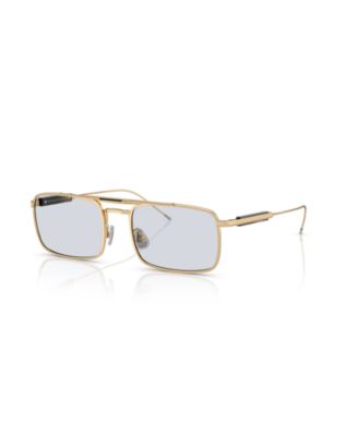 Brunello Cucinelli Unisex Rectangle Eyeglasses, BC1006T - Gold