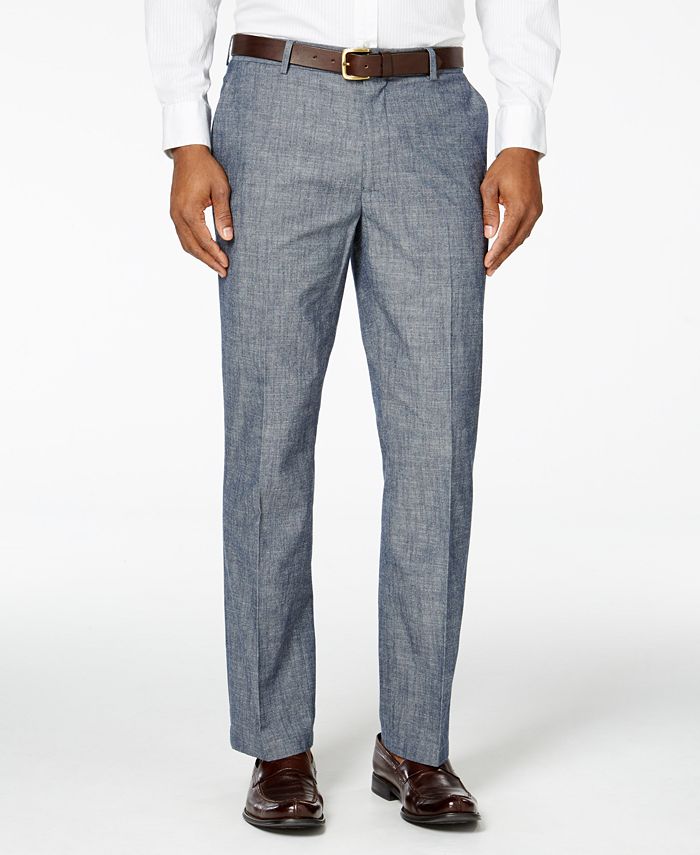 Macy's tasso elba linen pants discount