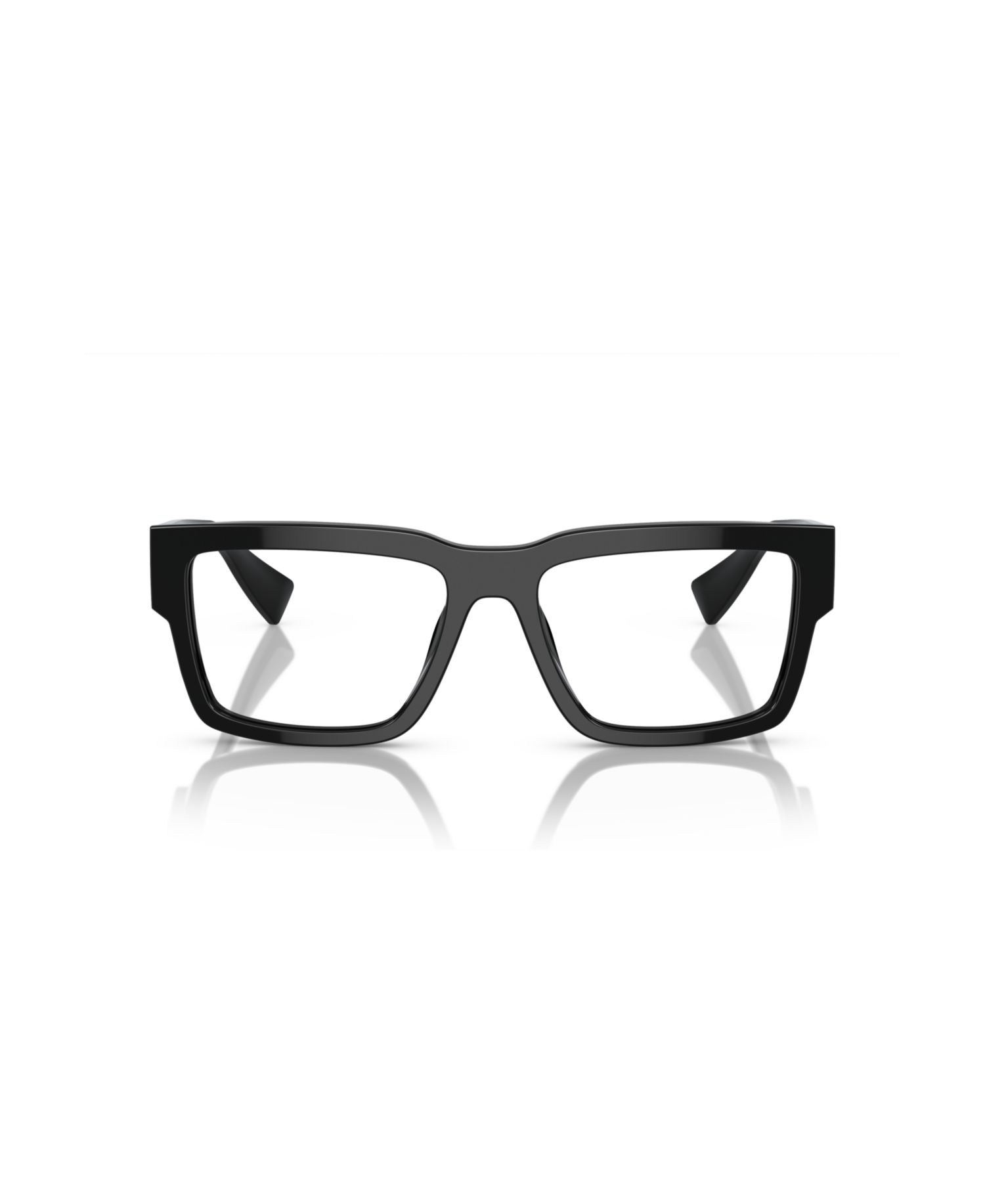 Woman Rectangle Plastic MU 02XV Eyeglasses
