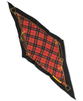 Lauren Ralph Lauren - Plaid Belting Diamond Scarf