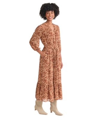 Women's V-Neck Maxi Dress