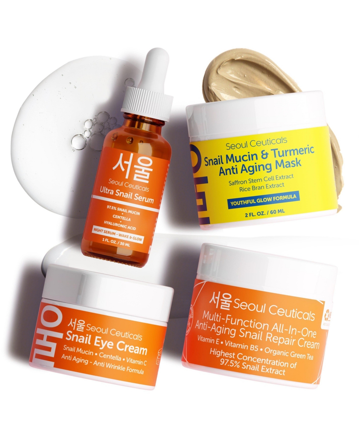 Korean Beauty Bundle Snail Mucin Glow Kit