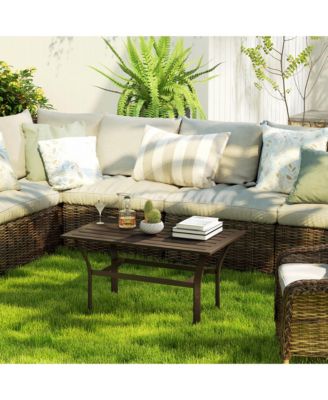 Outdoor Table, All-Weather Patio Table,