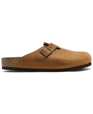 Men's Leather Boston Clogs from Finish Line