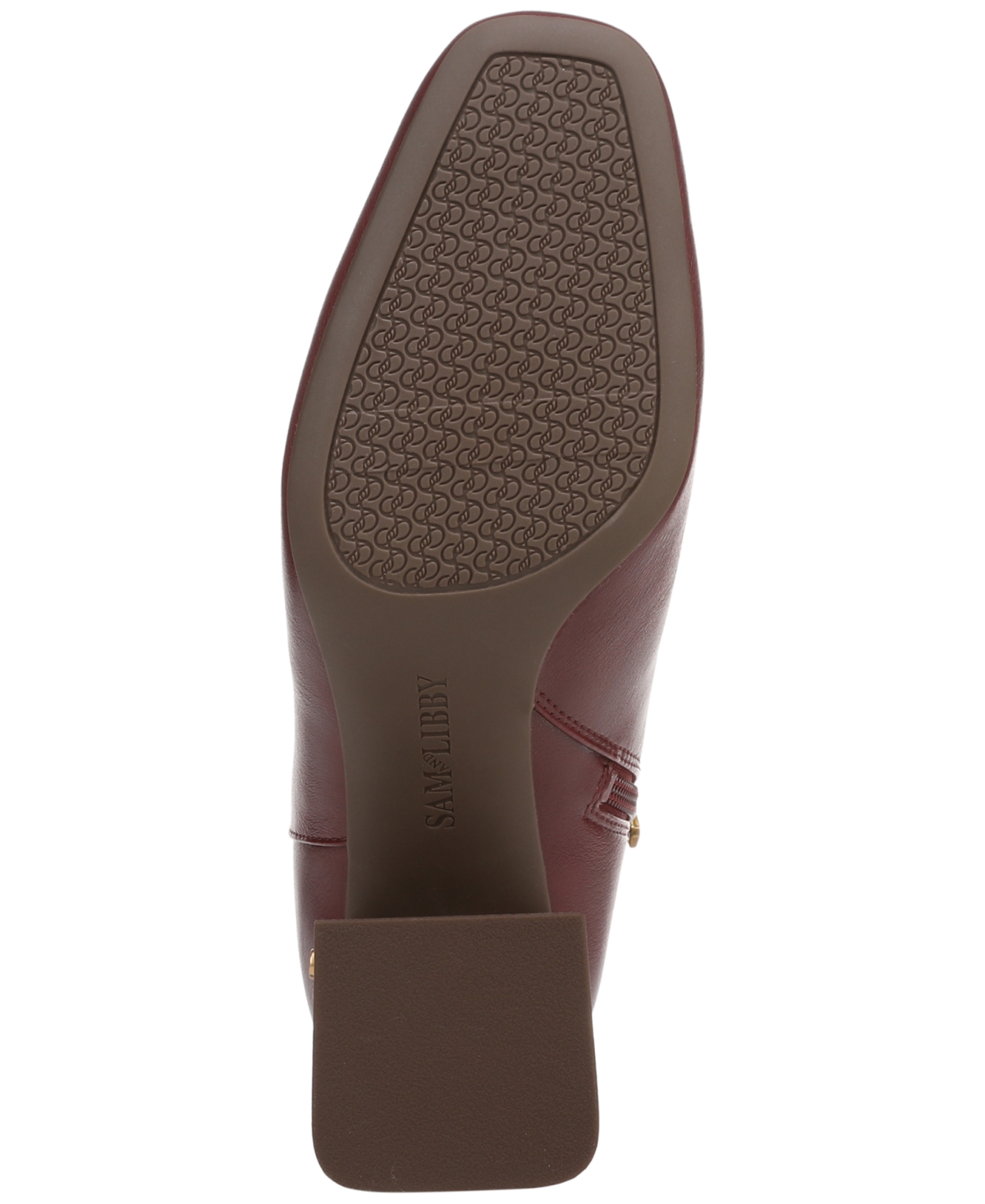 Sam & Libby Women's Yuliana Block Heel Dress Booties In Brown