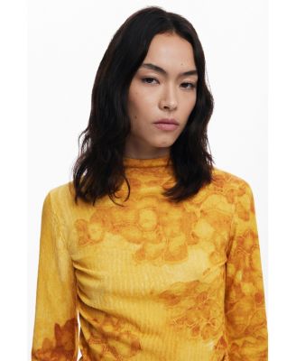 Women's Long fine watercolor sweater