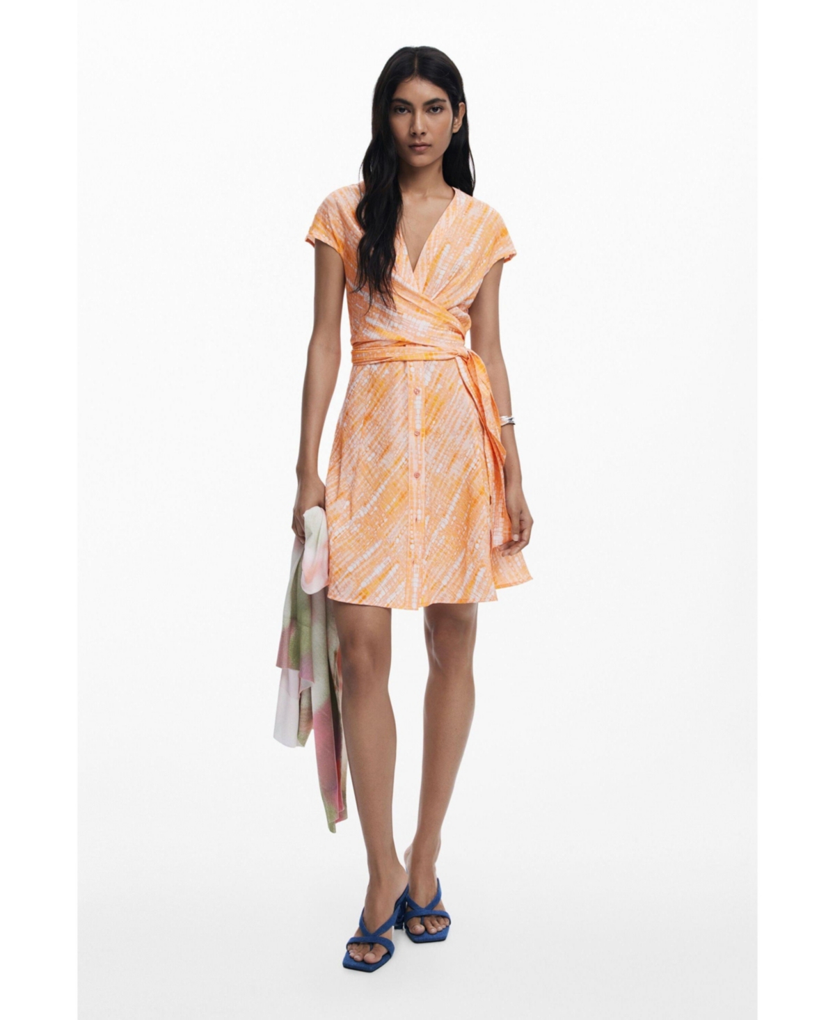 Desigual Women's Wrap short dress