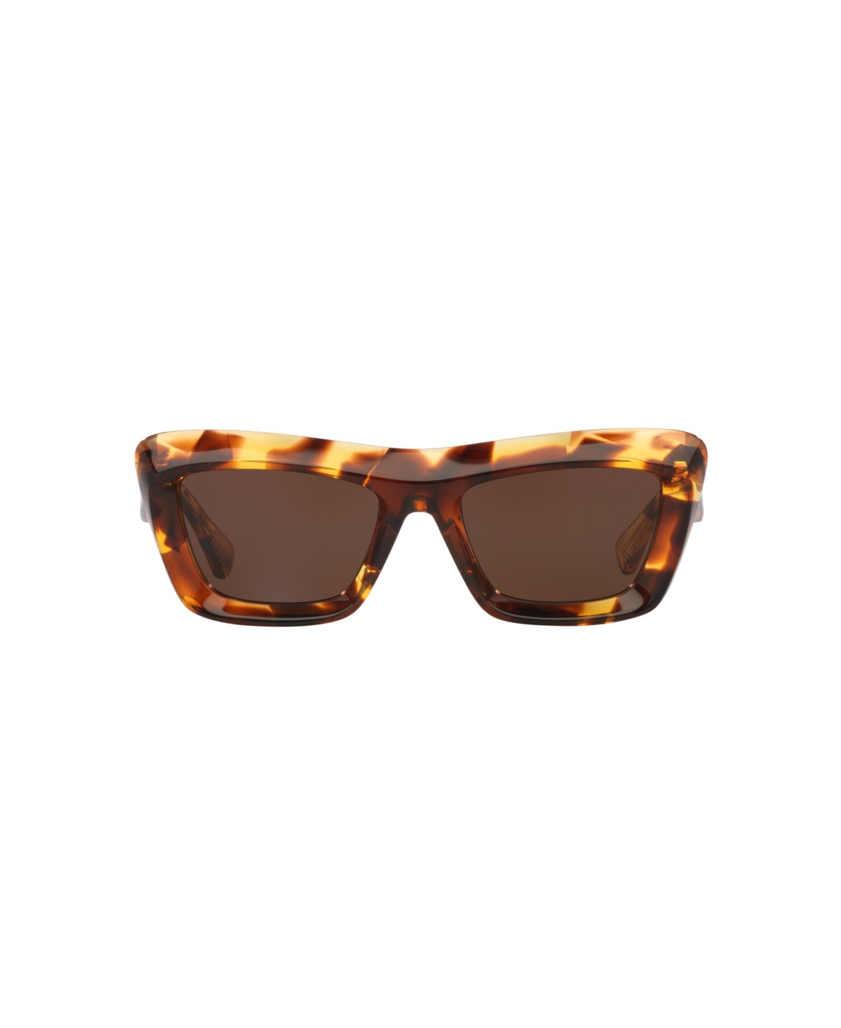 Bottega Veneta Women's Rectangle Sunglasses, Bv1283s 6j000431 In Brown