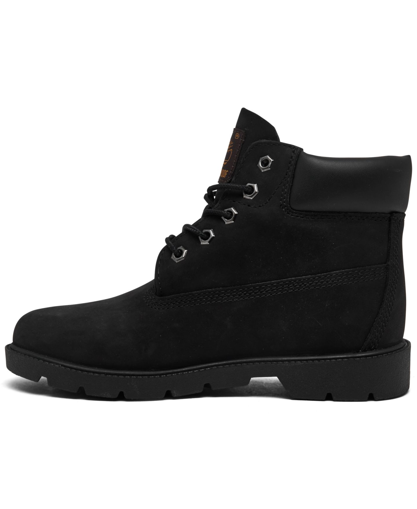 Детские ботинки Timberland Little Kids 6 Inch Classic Waterproof, цвет: Чёрный — фото 3
