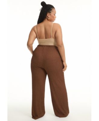 Women's June and Vie Knitted Pull-On Pants