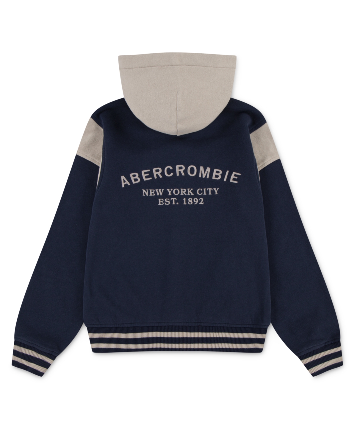 abercrombie kids Boys Fleece Hooded Bomber Jacket
