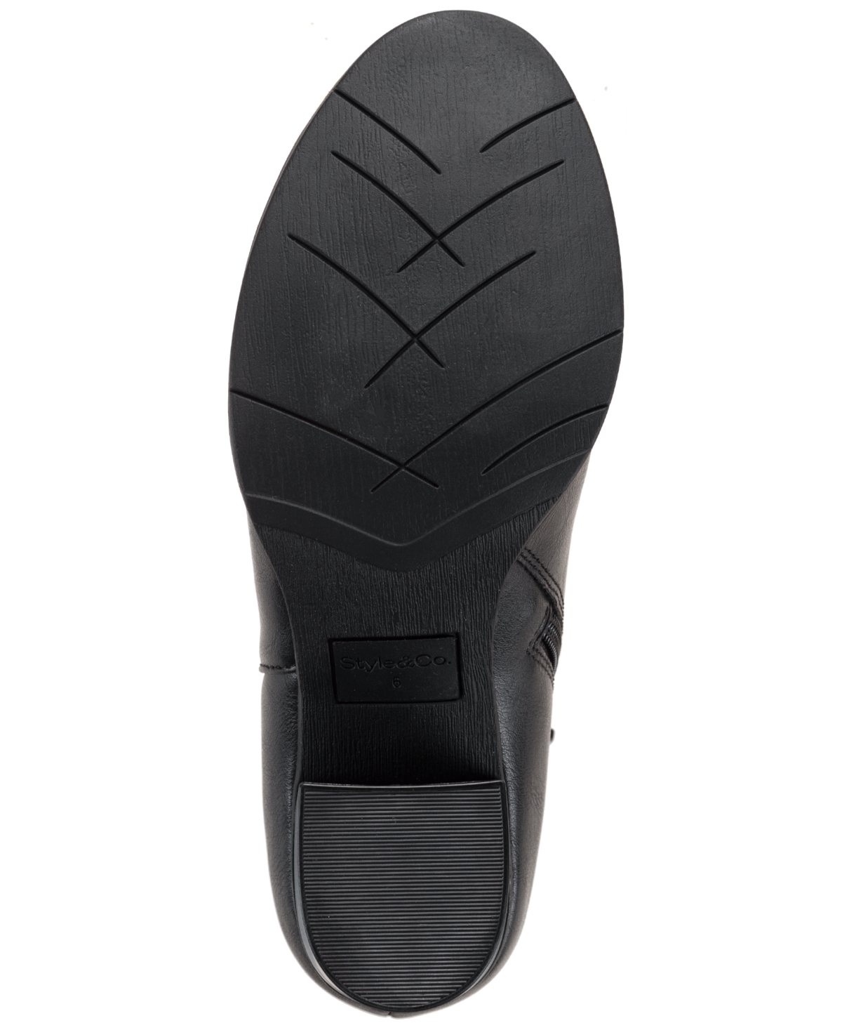 Style & Co Women's Harlemm Belt Booties, Macy's Exclusive In Black