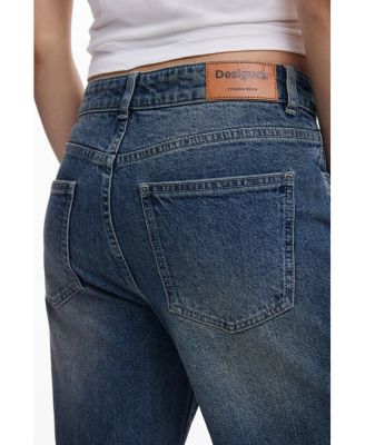 Women's Mirror culotte jeans