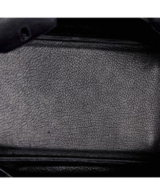 Pre-Owned Hermes Birkin 30 Handbag Blue Togo with Palladium Hardware