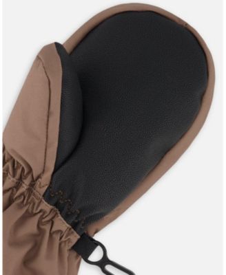Boy Winter Mittens Play Taupe - Toddler|Child