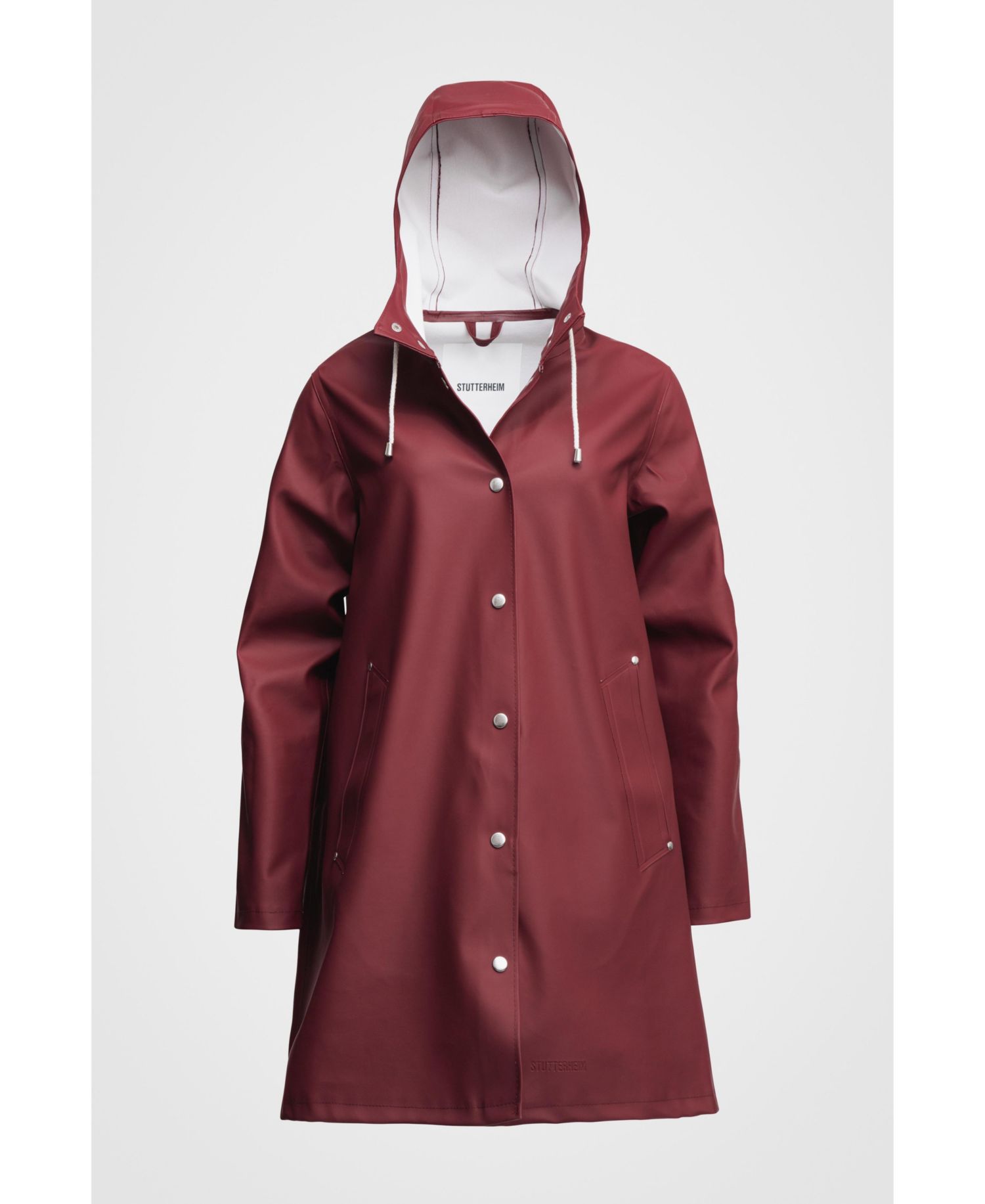 Women's Mosebacke Hooded Long Sleeve Raincoat
