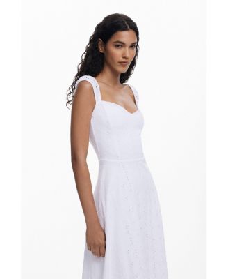 Women's Embroidered midi dress