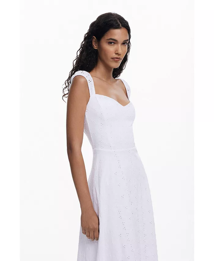 Women's Embroidered midi dress - thumbnail 2