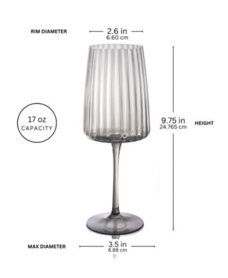 Modern Ap Wine Glasses, Set of 4