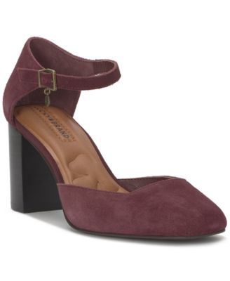 Women's Kanira Square-Toe Stacked Heel Pumps
