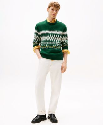 Men's Fair Isle Crewneck Sweater