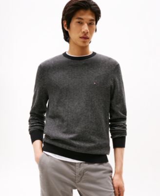 Men's Pima Cotton Cashmere Crew Sweater