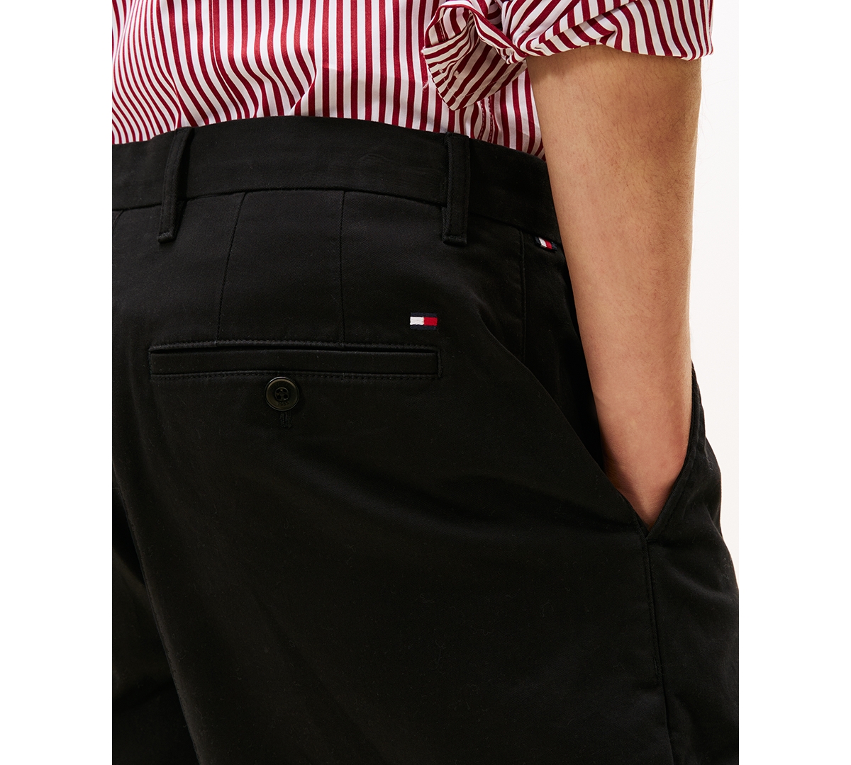 Tommy Hilfiger Men's Mercer 7" Stretch Shorts In Black