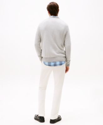 Men's Pima Cotton Cashmere Crew Sweater