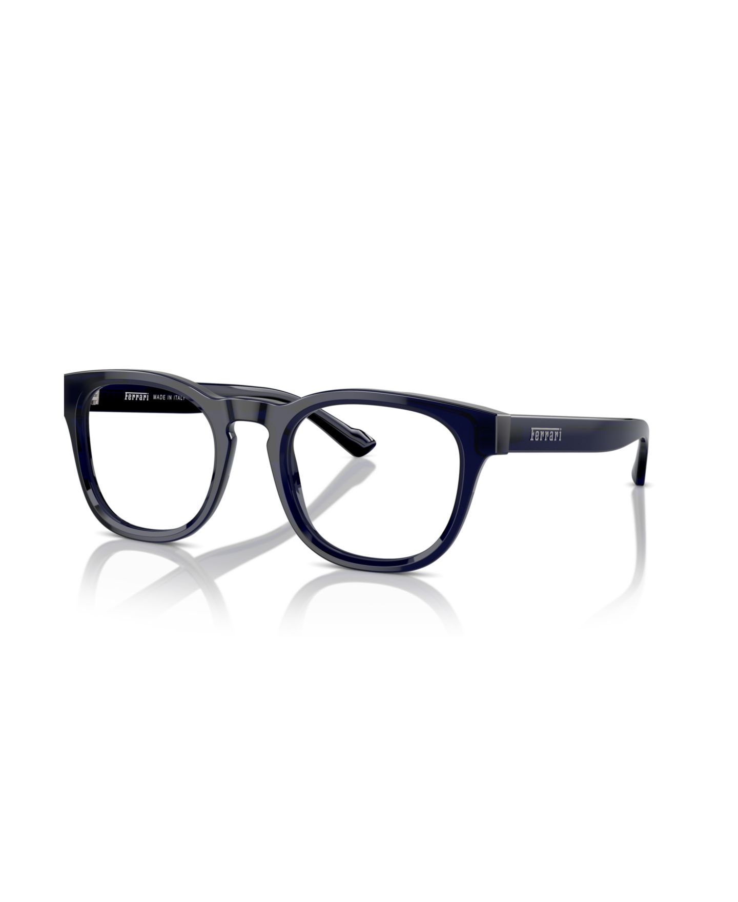 Очки Scuderia Ferrari Ferrari Unisex Round Plastic FH4002 Eyeglasses, цвет: Синий — фото 1
