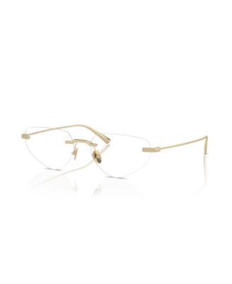 Ferrari Unisex Irregular Titanium FH3002TD Eyeglasses