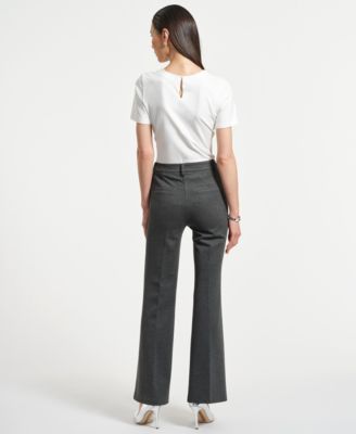 Women's Ponte Flare Mid Rise Pants